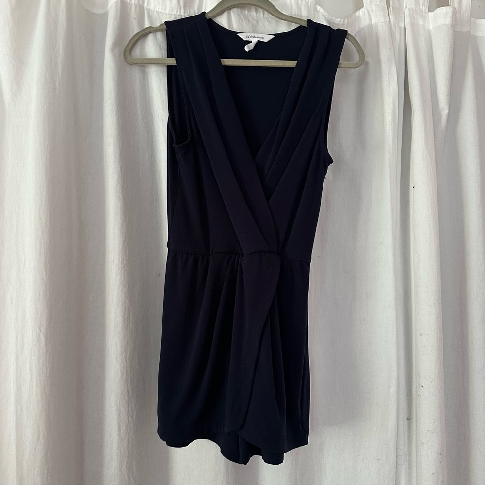 BCBGeneration Navy Blue Romper